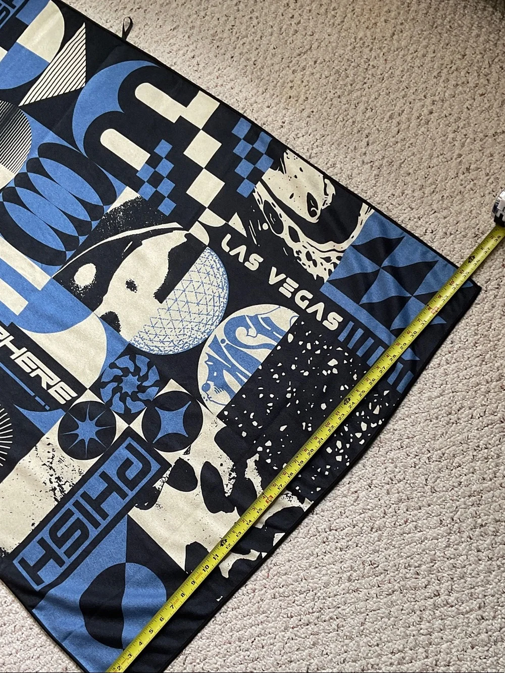 Phish 2026 100x package gift Las Vegas quick dry Beach Towel & luggage tag & bag